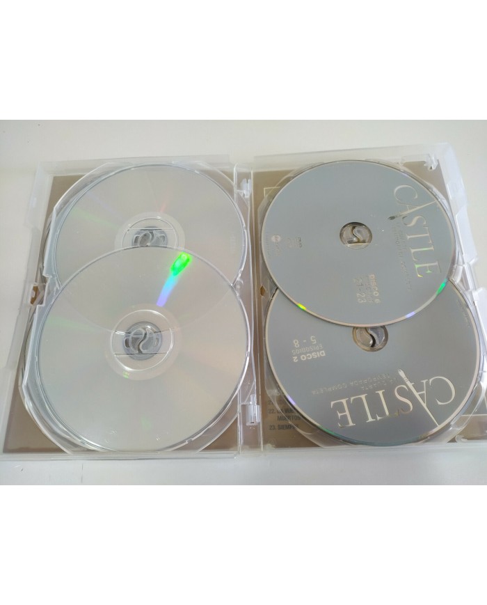 Castle Cuarta Temporada 4 Completa Serie TV - 6 x DVD Espa?ol English Frances 5T