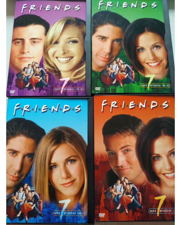 Friends Septima Temporada 7 Completa Serie TV - 4 x DVD Espa?ol Ingles - 3T