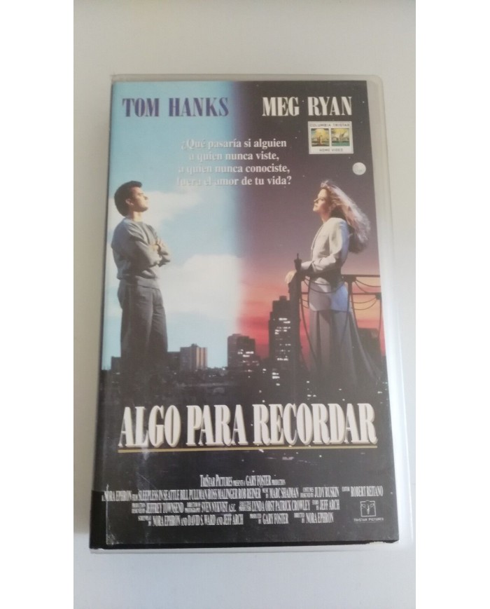 ALGO PARA RECORDAR TOM HANKS MEG RYAN CELINE DION VHS COLECCIONISTA ESPAÑOLA