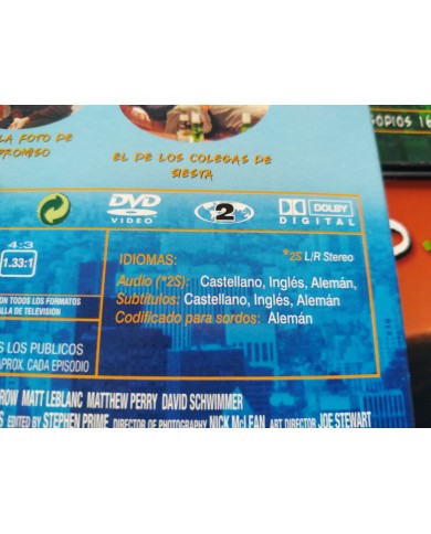 Friends Septima Temporada 7 Completa Serie TV - 4 x DVD Espa?ol Ingles - 3T