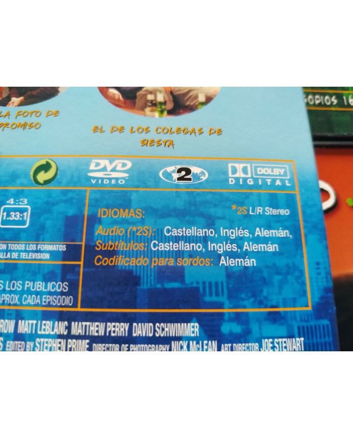 Friends Septima Temporada 7 Completa Serie TV - 4 x DVD Espa?ol Ingles - 3T