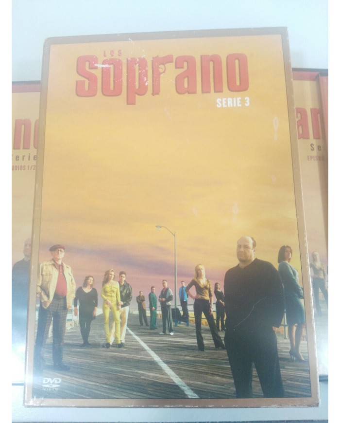 Los Soprano Tercera Temporada 3 - 4 x DVD Espa?ol English - AM Los Soprano Tercera Temporada 3 - 4 x DVD Espa?ol English - AM