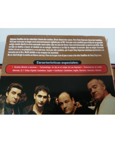 Los Soprano Tercera Temporada 3 - 4 x DVD Espa?ol English - AM Los Soprano Tercera Temporada 3 - 4 x DVD Espa?ol English - AM