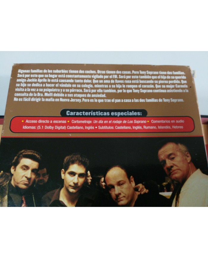 Los Soprano Tercera Temporada 3 - 4 x DVD Espa?ol English - AM Los Soprano Tercera Temporada 3 - 4 x DVD Espa?ol English - AM
