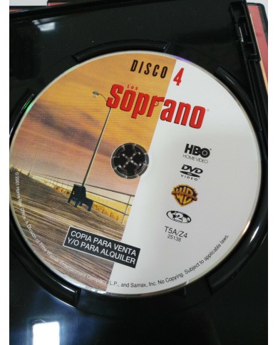 Los Soprano Tercera Temporada 3 - 4 x DVD Espa?ol English - AM Los Soprano Tercera Temporada 3 - 4 x DVD Espa?ol English - AM
