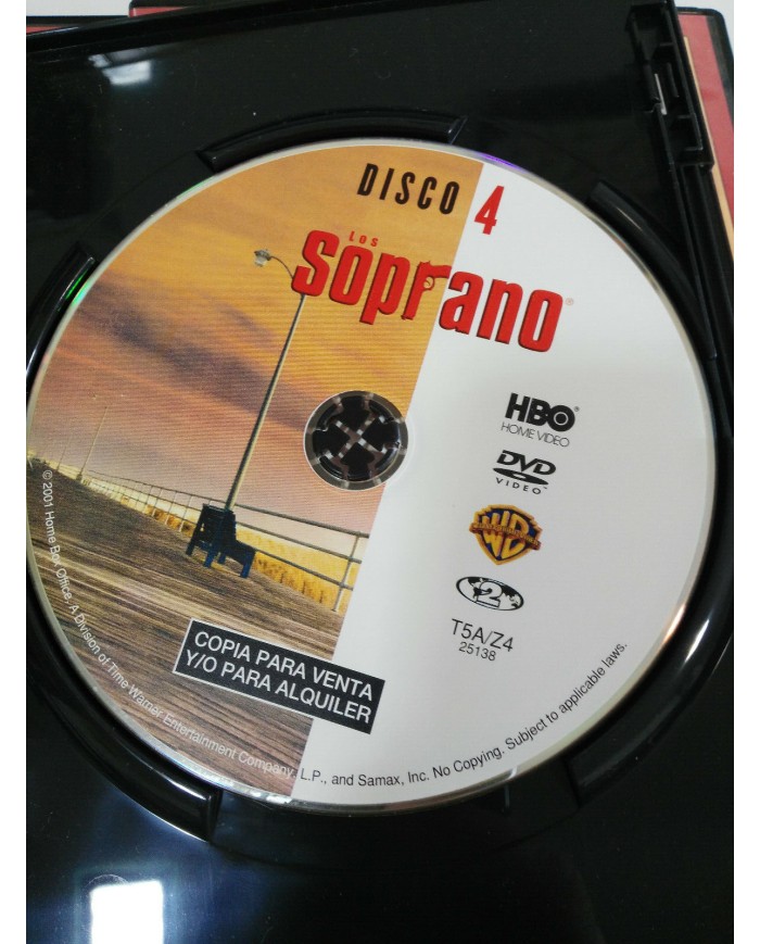Los Soprano Tercera Temporada 3 - 4 x DVD Espa?ol English - AM Los Soprano Tercera Temporada 3 - 4 x DVD Espa?ol English - AM