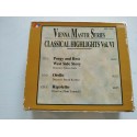 Viena Master Series Classical Highlights Opera Gershwin Bernstein Verdi - 3 x CD