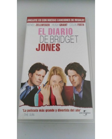 EL DIARIO DE BRIDGET JONES VHS COLECCIONISTA RENEE ZELLWEGER HUGH GRANT FIRTH