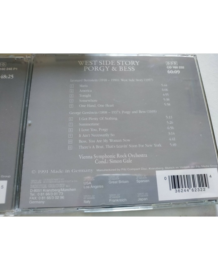 Viena Master Series Classical Highlights Opera Gershwin Bernstein Verdi - 3 x CD