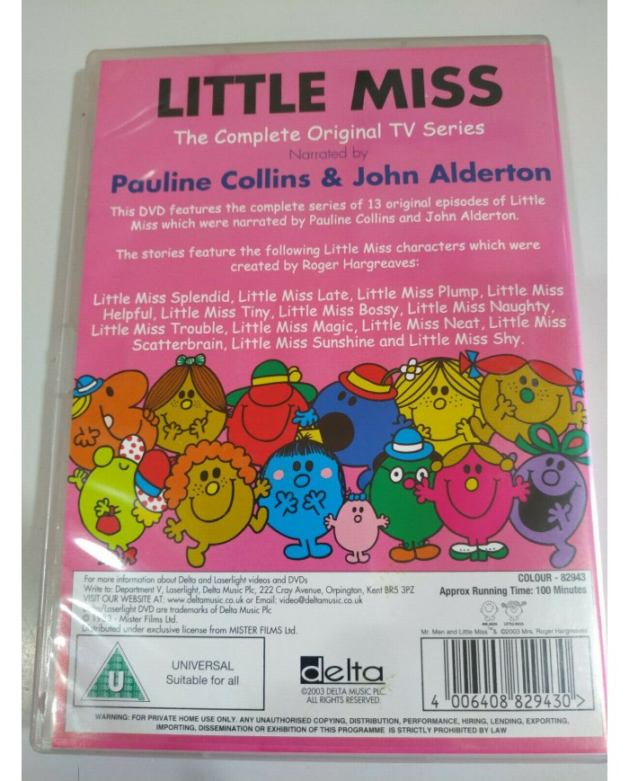 Little Miss The Complete Original TV Series 1983 - DVD Ingles Region 2 - 3T