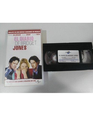EL DIARIO DE BRIDGET JONES VHS COLECCIONISTA RENEE ZELLWEGER HUGH GRANT FIRTH