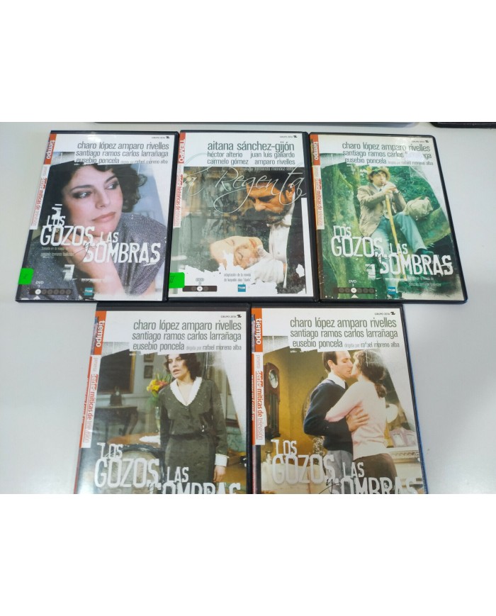 Los Gozos y las Sombras Serie TV Charo Lopez Capitulos 1-10 - 5 x DVD - 2T