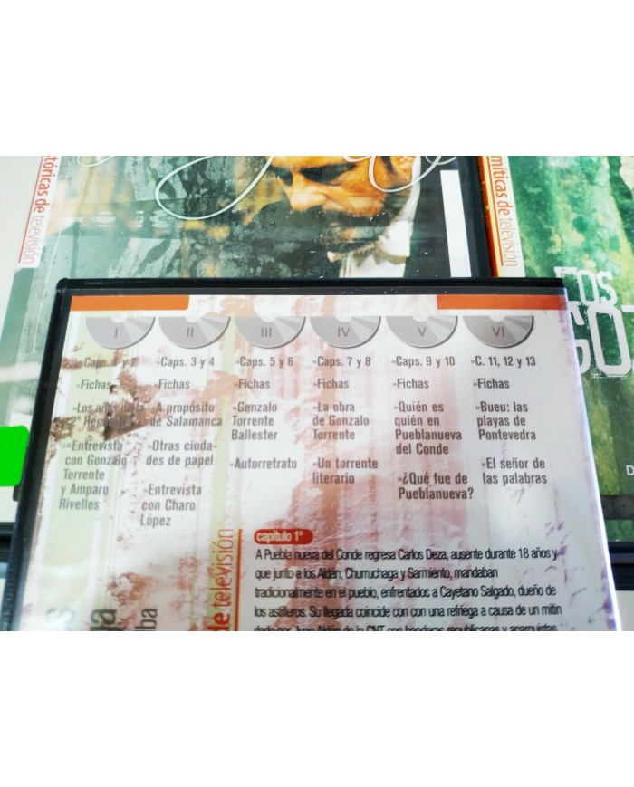 Los Gozos y las Sombras Serie TV Charo Lopez Capitulos 1-10 - 5 x DVD - 2T