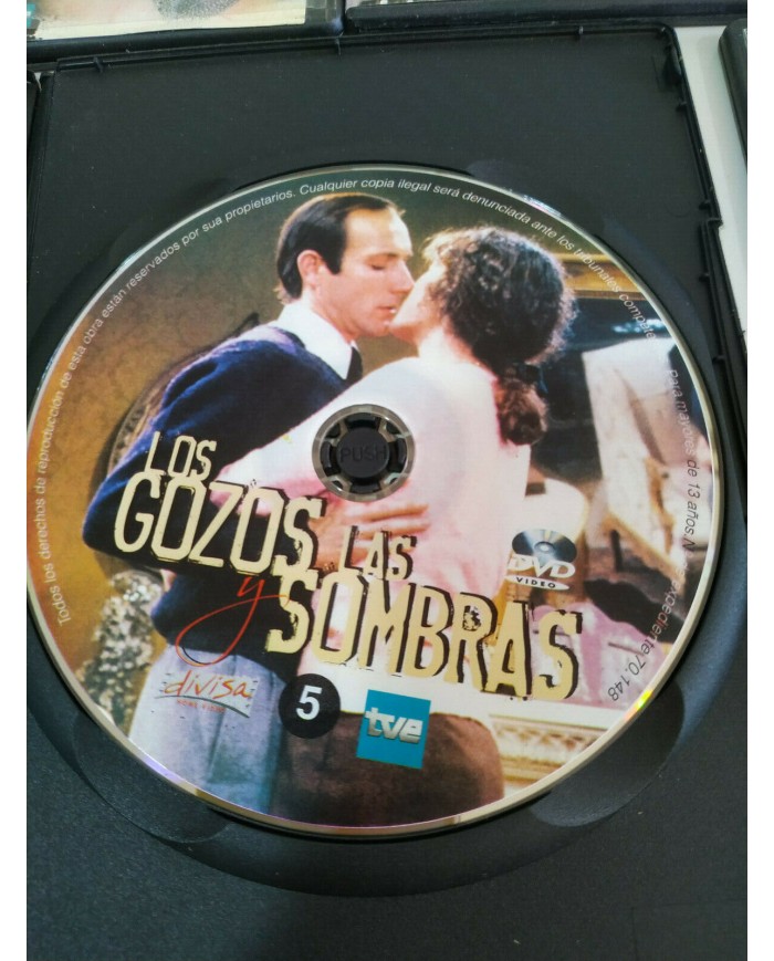 Los Gozos y las Sombras Serie TV Charo Lopez Capitulos 1-10 - 5 x DVD - 2T