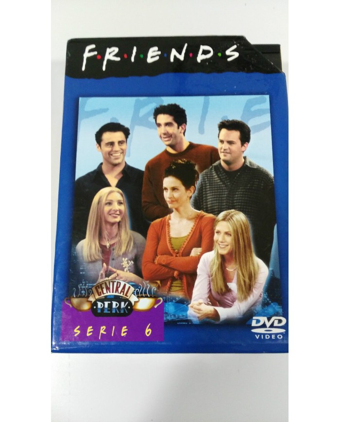 FRIENDS TEMPORADA SEASON 6 COMPLETA 4 DVD DOBLES CAJA DURA CENTRAL PERK PAL Am