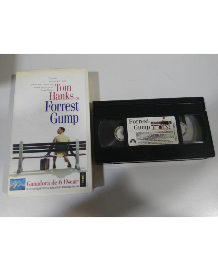 FORREST GUMP TOM HANKS VHS Cinta Tape ESPAÑOL - 3T