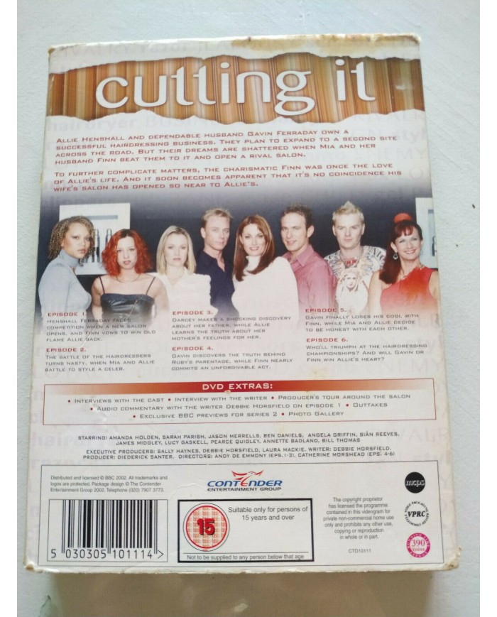 Cutting It Amanda Holden Complete First Series - DVD Region 2 Ingles 3T