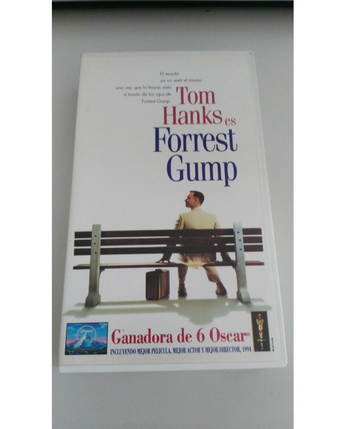 FORREST GUMP TOM HANKS VHS Cinta Tape ESPAÑOL - 3T