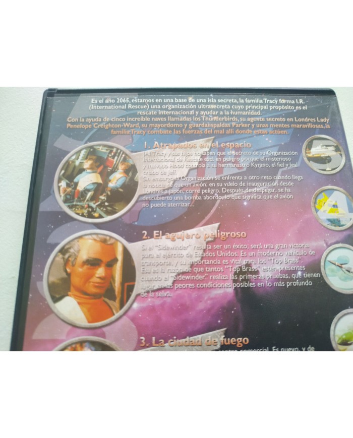 Thunderbirds Serie TV Capitulos 1-3 - DVD + Extras Espa?ol Ingles Region 2 Am