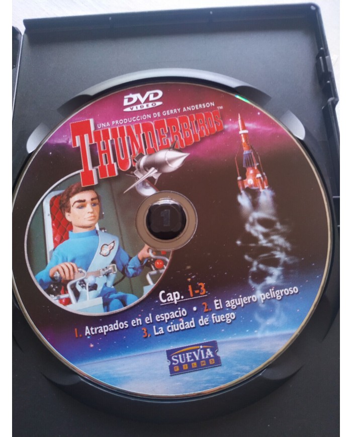 Thunderbirds Serie TV Capitulos 1-3 - DVD + Extras Espa?ol Ingles Region 2 Am