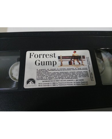 FORREST GUMP TOM HANKS VHS Cinta Tape ESPAÑOL - 3T