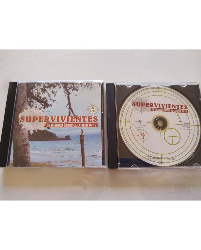 Supervivientes 50 Grandes Exitos de la Serie de TV 2000 - 3 x CD Am