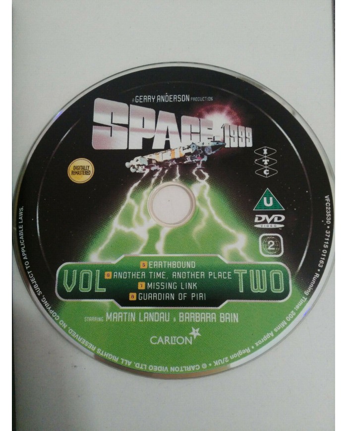 Space 1999 Martin Landau Barbara Bain vol two 4 episodes Serie TV DVD english AM Space 1999 Martin Landau Barbara Bain vol two 4 episodes Serie TV DVD english AM