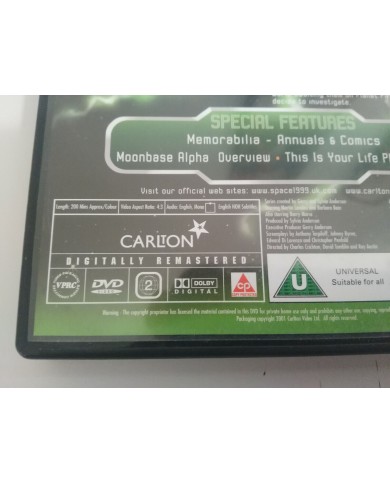 Space 1999 Martin Landau Barbara Bain vol two 4 episodes Serie TV DVD english AM