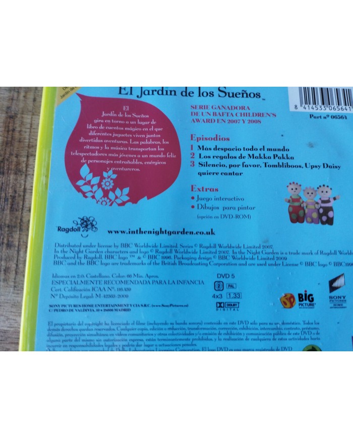 El Jardin de los Sue?os Serie TV BBC - DVD Region 2 Espa?ol Am