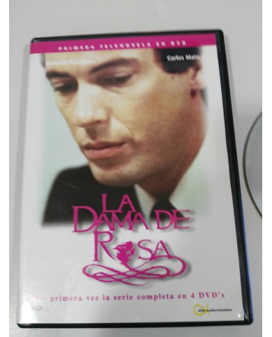 LA DAMA DE ROSA TELENOVELA VOLUMEN 2 DVD CAPITULOS 4-6 JEANETTE RODRIGUEZ MATA