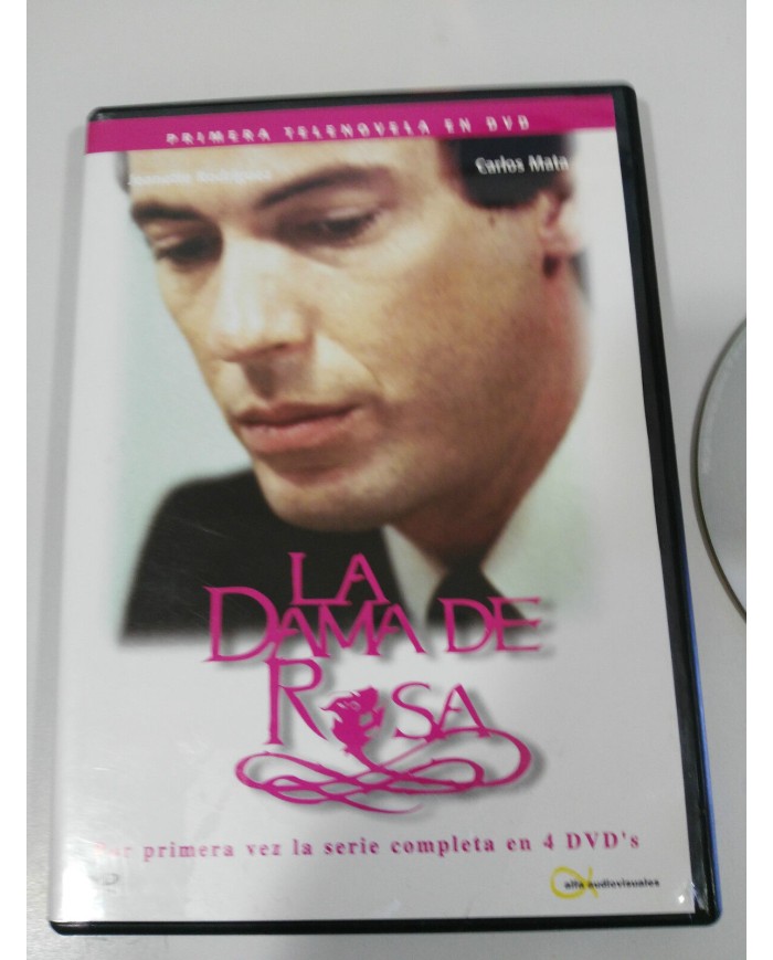 LA DAMA DE ROSA TELENOVELA VOLUMEN 2 DVD CAPITULOS 4-6 JEANETTE RODRIGUEZ MATA
