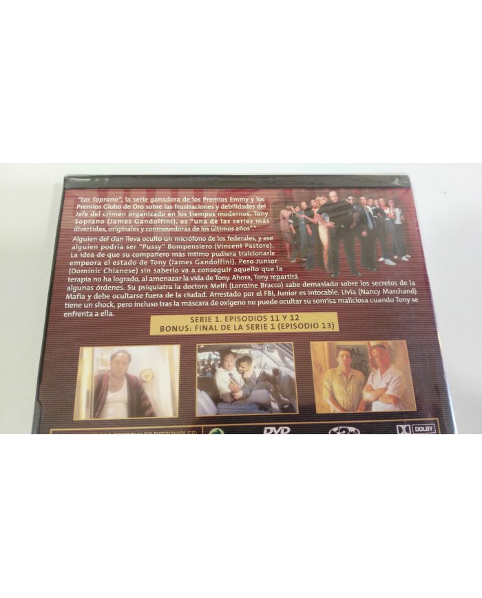 LOS SOPRANO TEMPORADA 1 VOL 6 EPISODIOS 11-12-13 HBO DVD NUEVO PRECINTADO SEALED