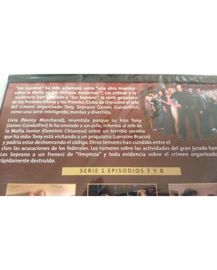 LOS SOPRANO TEMPORADA 1 VOL 4 EPISODIOS 7-8 HBO DVD NUEVO PRECINTADO NEW SEALED