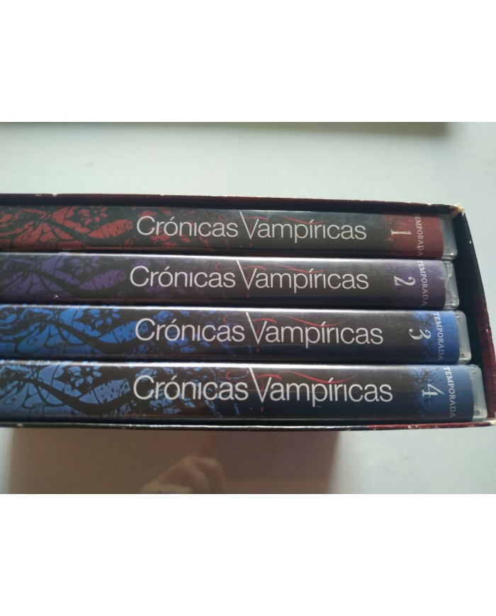 Cronicas Vampiricas Temporadas 1-4 Completas - DVD Espa?ol Ingles - 3T Cronicas Vampiricas Temporadas 1-4 Completas - DVD Espa?ol Ingles - 3T