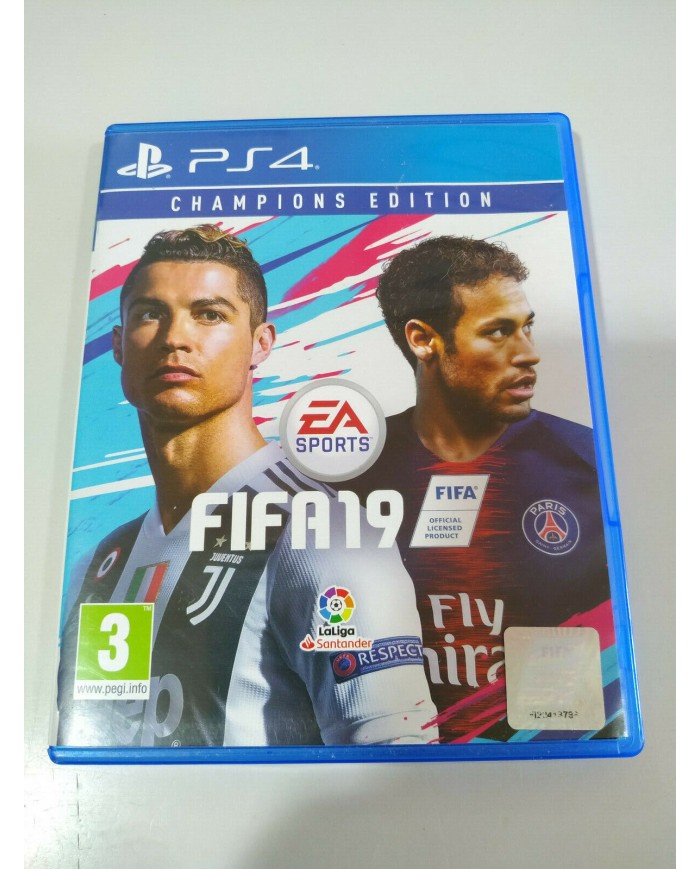 FIFA 19 Champions Edition Ronaldo Neymar - Juego PS4 Edicion Espa?a PAL - 3T