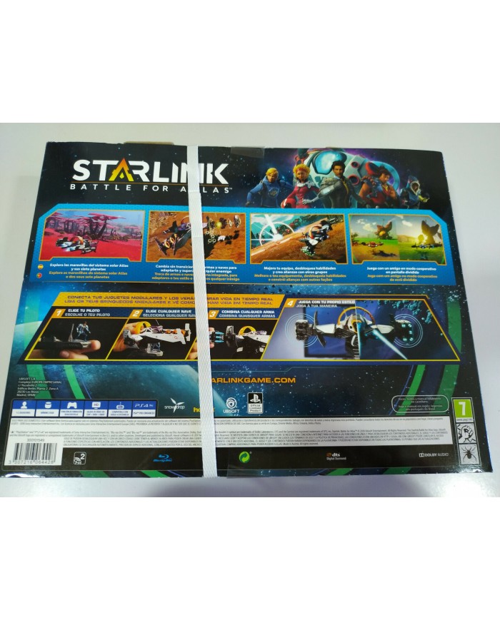 Starlink Battle for Atlas Starter Pack PS4 figuaras + juego + poster Nuevo - 2T