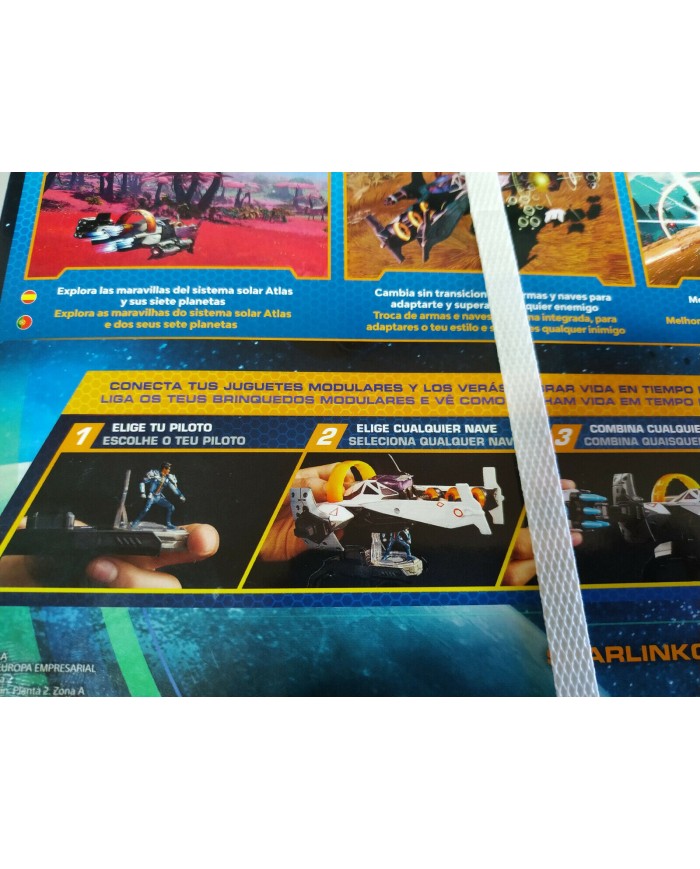 Starlink Battle for Atlas Starter Pack PS4 figuaras + juego + poster Nuevo - 2T