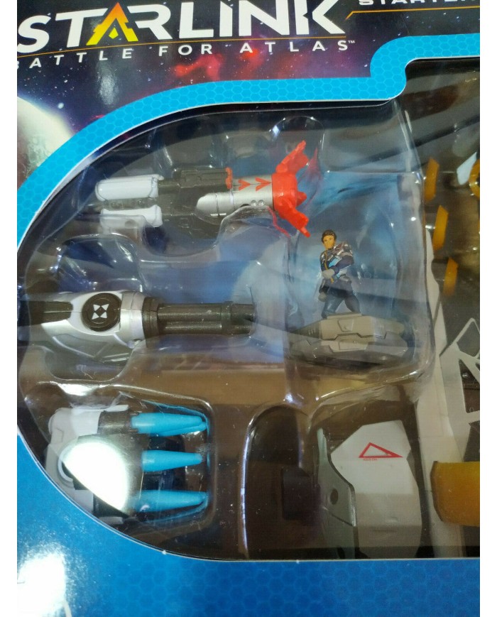 Starlink Battle for Atlas Starter Pack PS4 figuaras + juego + poster Nuevo - 2T