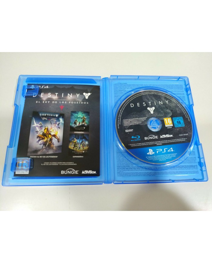 Destiny el Rey de los Poseidos Edicion Legendaria - Juego PS4 Espa?a PAL - 3T