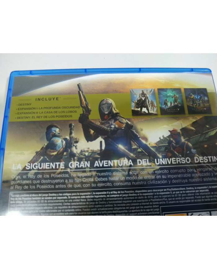 Destiny el Rey de los Poseidos Edicion Legendaria - Juego PS4 Espa?a PAL - 3T