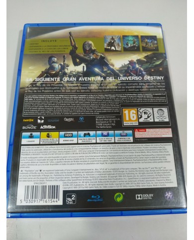 Destiny el Rey de los Poseidos Edicion Legendaria - Juego PS4 Espa?a PAL - 3T Destiny el Rey de los Poseidos Edicion Legendaria - Juego PS4 Espa?a PAL - 3T