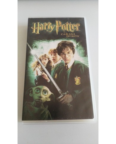 HARRY POTTER Y LA CAMARA SECRETA 2002 Warner - VHS TAPE Cinta ESPAÑOL Am