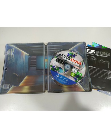Pes 2018 Pro Evolution Soccer Edicion Legendaria Steelbook - Juego PS4 PAL - 3T Pes 2018 Pro Evolution Soccer Edicion Legendaria Steelbook - Juego PS4 PAL - 3T