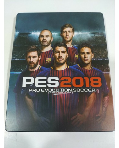 Pes 2018 Pro Evolution Soccer Edicion Legendaria Steelbook - Juego PS4 PAL - 3T Pes 2018 Pro Evolution Soccer Edicion Legendaria Steelbook - Juego PS4 PAL - 3T
