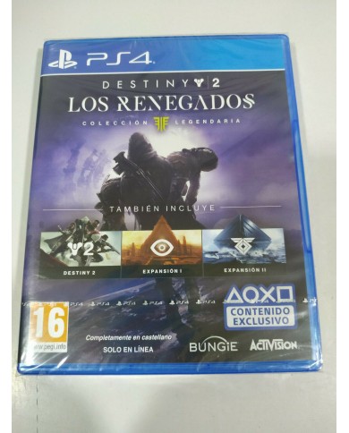 Destiny 2 Los Renegados Coleccion Legendaria Juego PS4 Edic Espa?a PAL Nuevo 3T Destiny 2 Los Renegados Coleccion Legendaria Juego PS4 Edic Espa?a PAL Nuevo 3T