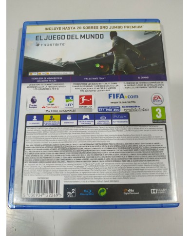 FIFA 18 EA Sports Cristiano Ronaldo Edition - Juego PS4 Edicion Espa?a PAL - 3T FIFA 18 EA Sports Cristiano Ronaldo Edition - Juego PS4 Edicion Espa?a PAL - 3T