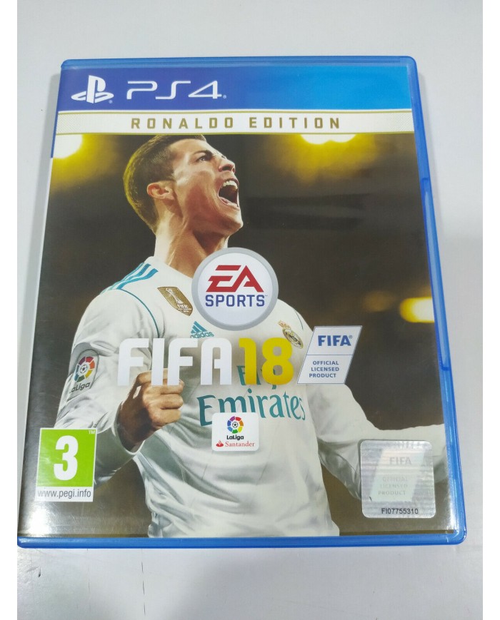 FIFA 18 EA Sports Cristiano Ronaldo Edition - Juego PS4 Edicion Espa?a PAL - 3T