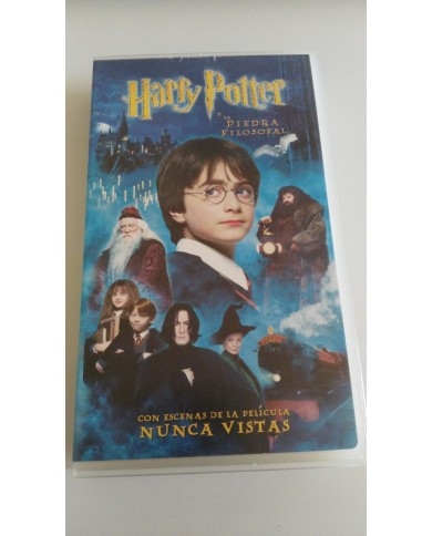 HARRY POTTER Y LA PIEDRA FILOSOFAL 2002 Warner - VHS Cinta Tape ESPAÑOL Am