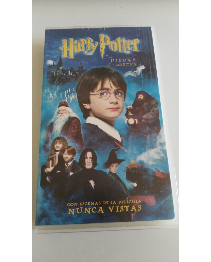 HARRY POTTER Y LA PIEDRA FILOSOFAL 2002 Warner - VHS Cinta Tape ESPAÑOL Am