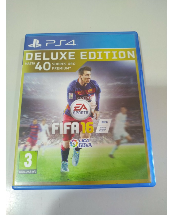 FIFA 16 Deluxe Edition Messi - Juego PS4 Edicion Espa?a PAL - 3T FIFA 16 Deluxe Edition Messi - Juego PS4 Edicion Espa?a PAL - 3T